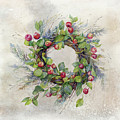 Woodland Berry Wreath Digital Art by Colleen Taylor Woodland Berry Wreath Digital Art by Colleen Taylor