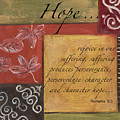 Words To Live By Hope Painting by Debbie DeWitt Words To Live By Hope Painting by Debbie DeWitt