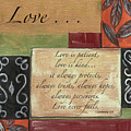 Words To Live By Love Painting by Debbie DeWitt Words To Live By Love Painting by Debbie DeWitt