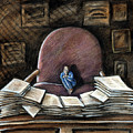 Work Anxiety Drawing by Valerie White Work Anxiety Drawing by Valerie White