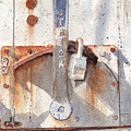 Work Trailer Lock Number One Painting by Ken Powers Work Trailer Lock Number One Painting by Ken Powers