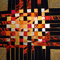 Woven Sky Mixed Media by Anni Adkins Woven Sky Mixed Media by Anni Adkins