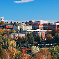 WSU Autumn Panorama Photograph by David Patterson