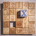 X Blocks Photograph by Scott Norris X Blocks Photograph by Scott Norris