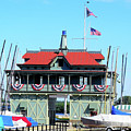 1st Yacht Club on the Delaware Photograph by Linda Stern 1st Yacht Club on the Delaware Photograph by Linda Stern