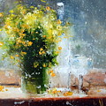 Yellow Flowers Painting by Igor Medvedev Yellow Flowers Painting by Igor Medvedev