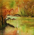 Yellow Medicine river Painting by Julie Lueders Yellow Medicine river Painting by Julie Lueders