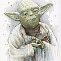 Yoda Painting by Olga Shvartsur Yoda Painting by Olga Shvartsur