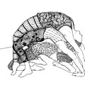 Yoga Sandwich Drawing by Jan Steinle Yoga Sandwich Drawing by Jan Steinle