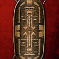 Zande War Shield with Spears on Red Velvet Digital Art by Serge Averbukh Zande War Shield with Spears on Red Velvet Digital Art by Serge Averbukh