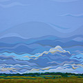 Zen Sky Painting by Amy Ferrari Zen Sky Painting by Amy Ferrari