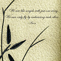 Zen Sumi 4d Antique Motivational Flower Ink On Watercolor Paper By Ricardos by Ricardos Creations Zen Sumi 4d Antique Motivational Flower Ink On Watercolor Paper By Ricardos by Ricardos Creations