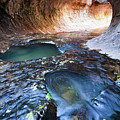 Zion National Park Subway Photograph by Brett Pelletier Zion National Park Subway Photograph by Brett Pelletier