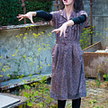 Zombie woman walking Photograph by Matthias Hauser Zombie woman walking Photograph by Matthias Hauser