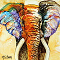 Zulu Painting by Maria Barry Zulu Painting by Maria Barry
