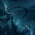 501 vs Aliens 1 Digital Art by Guillem H Pongiluppi 501 vs Aliens 1 Digital Art by Guillem H Pongiluppi