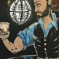 A Stiff One featuring Rich Painting by Roxy Rich A Stiff One featuring Rich Painting by Roxy Rich