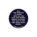 All the world's a stage #shakespeare #shakespearequote Digital Art by TintoDesigns All the world's a stage #shakespeare #shakespearequote Digital Art by TintoDesigns