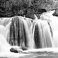 Black And White Waterfall Photograph by Phil Perkins Black And White Waterfall Photograph by Phil Perkins