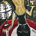 Bottoms Up featuring Roxy Rich Painting by Roxy Rich Bottoms Up featuring Roxy Rich Painting by Roxy Rich