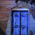 Bridgetown Doorway and Cat by Deborah Smith
