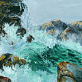 Dancing With Waves Painting by Darice Machel McGuire Dancing With Waves Painting by Darice Machel McGuire