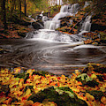 Fall at Garwin Falls #2 by Robert Clifford