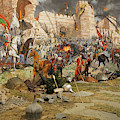 Final assault and the fall of Constantinople in 1453 #1 Photograph by Steve Estvanik Final assault and the fall of Constantinople in 1453 #1 Photograph by Steve Estvanik