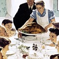 Freedom From Want Painting by Norman Rockwell Freedom From Want Painting by Norman Rockwell