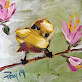 Hey Cutie Painting by Roxy Rich Hey Cutie Painting by Roxy Rich