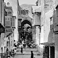 Jerusalem Old City Street by Munir Alawi Jerusalem Old City Street by Munir Alawi