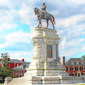Richmond VA Virginia - Robert E Lee Monument Photograph by Dave Lynch Richmond VA Virginia - Robert E Lee Monument Photograph by Dave Lynch