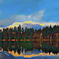 Round Lake Reflections Photograph by John Christopher