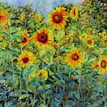 Sunny Meadow Painting by Hailey E Herrera Sunny Meadow Painting by Hailey E Herrera