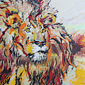 The King Painting by Jyotika Shroff The King Painting by Jyotika Shroff