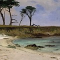 Sea Cove Painting by Albert Bierstadt Sea Cove Painting by Albert Bierstadt