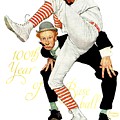 100th Anniversary Of Baseball by Norman Rockwell 100th Anniversary Of Baseball by Norman Rockwell