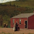 School Time Painting by Winslow Homer School Time Painting by Winslow Homer