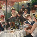 Luncheon Of The Boating Party Painting by Pierre-auguste Renoir Luncheon Of The Boating Party Painting by Pierre-auguste Renoir