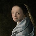 Study Of A Young Woman Painting by Johannes Vermeer Study Of A Young Woman Painting by Johannes Vermeer