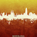 Barcelona Spain Skyline by Michael Tompsett Barcelona Spain Skyline by Michael Tompsett
