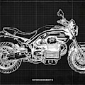 2017 Moto Guzzi Griso 8v Se Blueprint Original Artwork Gift For Bikers Pub And Bar Decoration by Drawspots Illustrations 2017 Moto Guzzi Griso 8v Se Blueprint Original Artwork Gift For Bikers Pub And Bar Decoration by Drawspots Illustrations