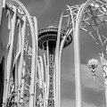Space Needle Vintage SPN3 Photograph by Cathy Anderson Space Needle Vintage SPN3 Photograph by Cathy Anderson