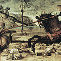 St. George Killing The Dragon #2 Painting by Vittore Carpaccio