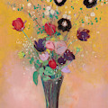 Vase Of Flowers, 1916 by Odilon Redon Vase Of Flowers, 1916 by Odilon Redon