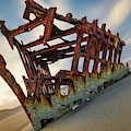 Wreck Of The Peter Iredale Photograph by Doug Sturgess Wreck Of The Peter Iredale Photograph by Doug Sturgess