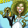 Bridezilla Digital Art by Kevin Middleton Bridezilla Digital Art by Kevin Middleton
