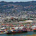 Port of Oakland Aerial Photo Photograph by David Oppenheimer Port of Oakland Aerial Photo Photograph by David Oppenheimer