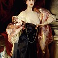 Portrait Of Helen Vincent, Viscountess Dabernon Painting by John Singer Sargent Portrait Of Helen Vincent, Viscountess Dabernon Painting by John Singer Sargent