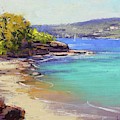 Sydney Harbour Beach Painting by Graham Gercken Sydney Harbour Beach Painting by Graham Gercken